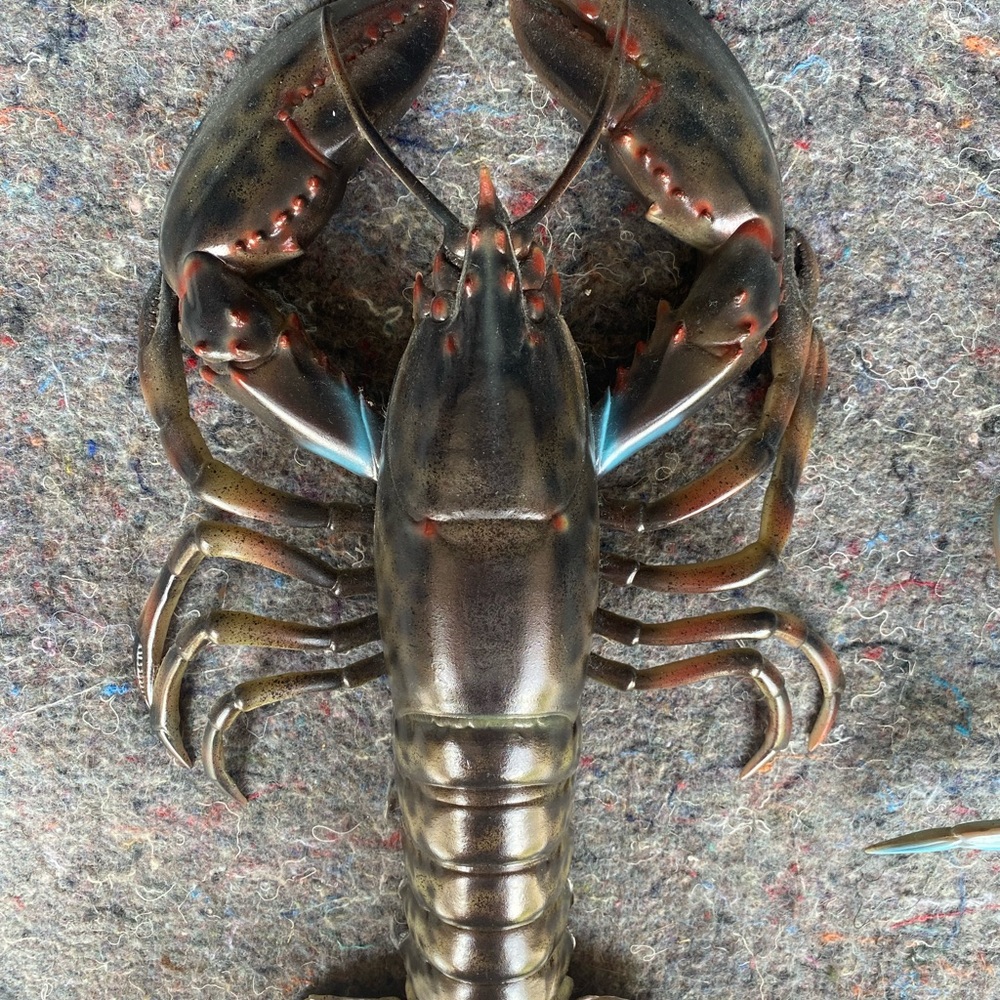 Realistic Lobster Sculpture